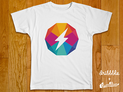 Threadlesss Dribbble Playoff dribbble flat tshirt