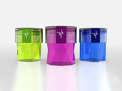 Tree Cosmetic Containers 3d cosmetics packaging plastic