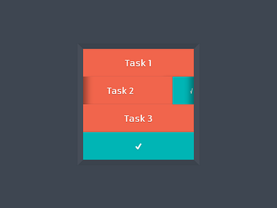 Todo list css3 flat todolist