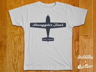 Smuggler Jim's - Illicit Logistics jim plane smuggling t shirt threadless