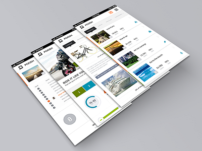 Responsive browse category habit interface ios7 layout metro progress responsive tabs ui ux