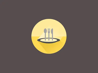 Restaurant Icon design icon logo photoshop