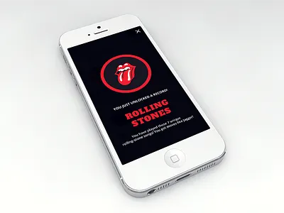 Nwplyng - Artist Records artist badge gamification iphone music nwplyng record rolling song stones