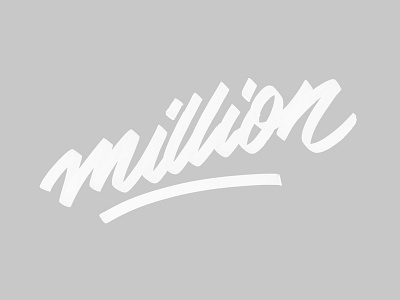 dolla dolla bill handlettering million script sketch stephencatapano