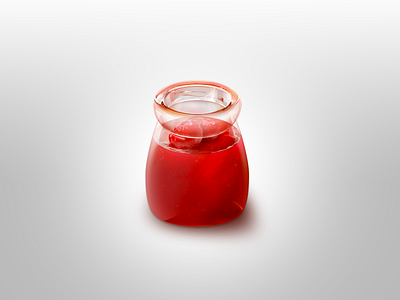 Jam icon strawberry