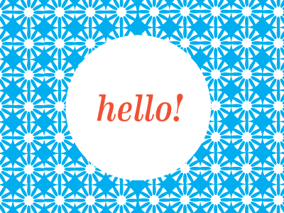 Website Welcome hello!