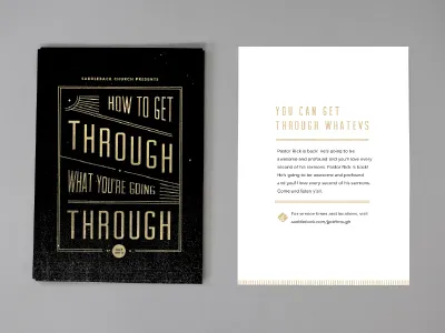Get Through saddleback church