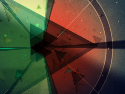 Triangles 01 animation design geometric motion graphic