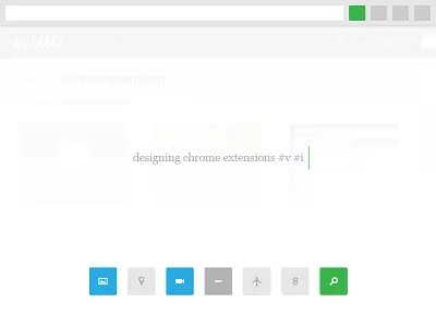 Searched (Chrome Extension) browser chrome concept distraction free search extension focus simple work in progress app