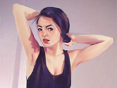 Portrait of a Woman model portrait woman