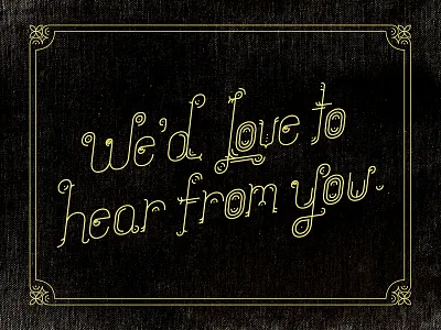 D E A D dead lettering type