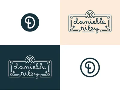 Logo design hand lettering identity logo