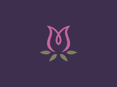 MP Logo Mark 1 (WIP) flower intimate apparel lingerie logo m peace rose