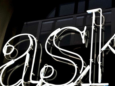 Ashk / turkish design ask brand corporate design neon