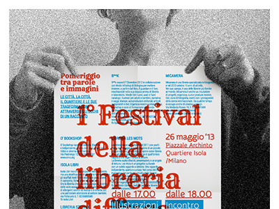 POSTER / festa della libreria diffusa bookshop poster