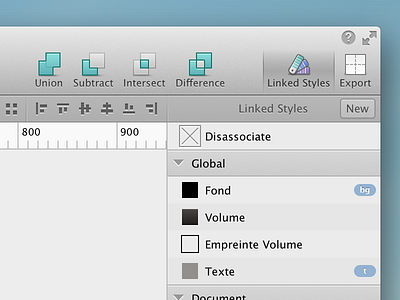 Linked Styles Management for Sketch.app app mac retina sketch