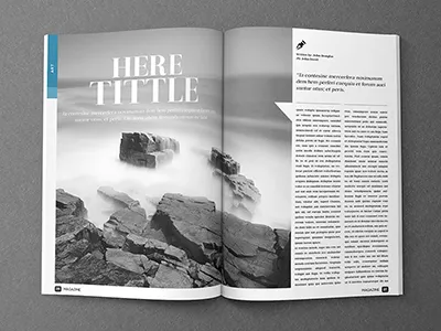 Design MGZ 2 architecture business cover design fashion graphicriver indesign interior mag magazine modern template