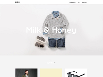 Milk & Honey fashion photography