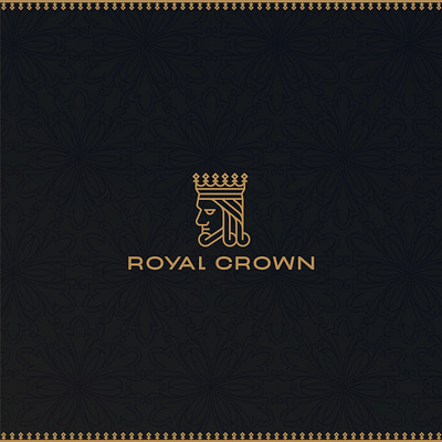 Royal Crown: Minimalist Line Art Logo for Luxury Jewelry brand identity branding creative design design logo graphic design graphics icon illustration line line art logo logo design logos logotype minimal minimalist modern timeless unique