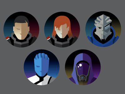 Icon Project - Mass Effect icons video games