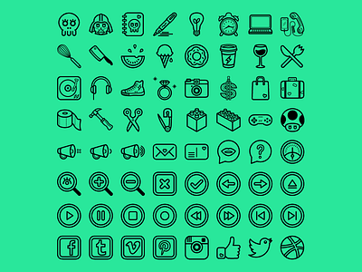 Coucou Icons coucou free freebie icon set icons psd