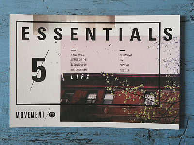 Essentials // Movement NYC movementnyc typography