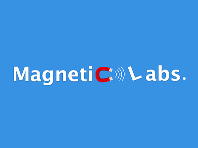 Magnetic Labs branding design illustrator logo photoshop sketch ui ux