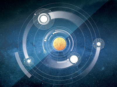 Space HUD hud mars milky way moon planet saturn solar system space stars sun venus
