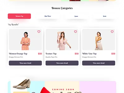 Online store - HTML & CSS website template html css website html design landing page html template online shop html template online store