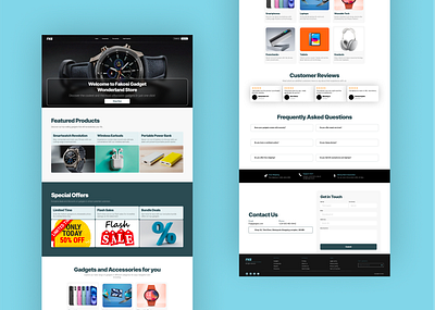 Gadget store: landing page adobe ps ecommerce website figma figma to weblow fintech websites gadget website landing pages prototyping ui ui design upwork ux design ux research ux writing web application webdesign webflow website landing pages wireframing wordpress