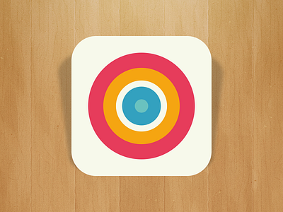 Memory iOS Icon circles color colour design flat game icon ios ios7 ipad iphone logo