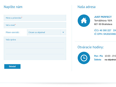 contact form blue contact form simple ui web