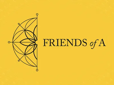 Friendsofa branding identity logo design