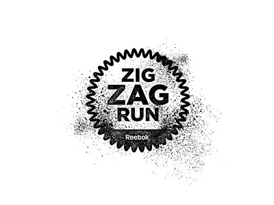 Zig Zag Run athlete dirt fitness grunge running shoe sports texture