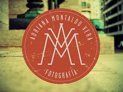 AMV brand identity logo personal seal