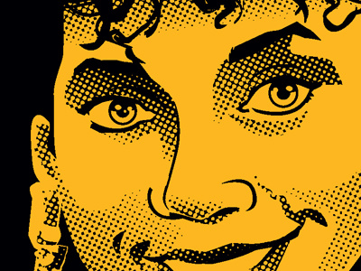 We Made Them Do It @Gallery 1988, 7/26 eyes scott derby screen print tease
