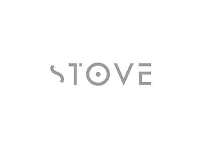 Stove Logo cook design food minimal product stove top ui