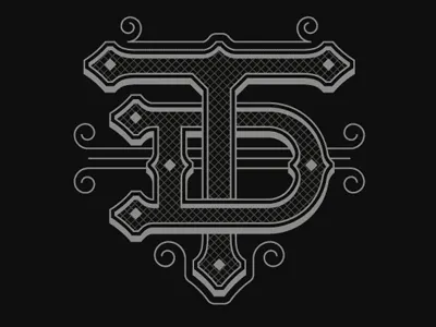 Tamdhu lettering logo monogram typography