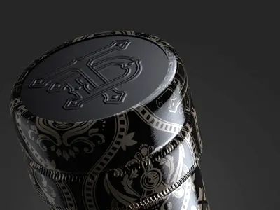 Tamdhu illustration lettering monogram packaging pattern typography whisky