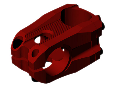 Handlebar Clamp 3D Model for Moove Bike Co.