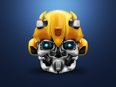 Bumblebee Helmet Icon