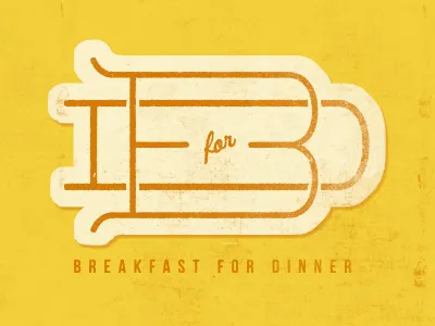 BFD breakfast mark type yellow