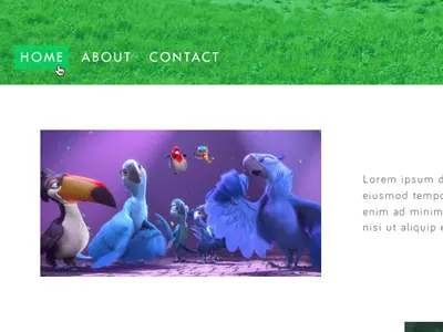 WordPress theme design flat graphic photoshop web wp