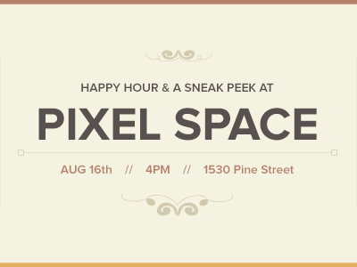 Happy Hour & Sneak Peek event