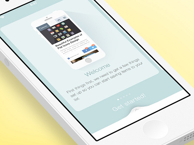App Tutorial Concept app concept flat ios7 iphone photoshop tutorial ui