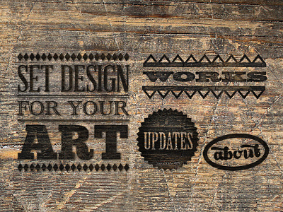 "Marked in the wood" buttons set mark type wood