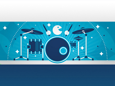 I Want to Play the Drums! drums drumset illustration music vector