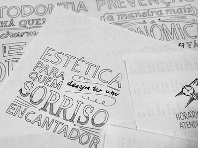 Hand Drawn Type black and white drawn hand typography