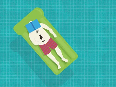 Swimming Pool Detail beer book float fresh fun man pool summer swim water