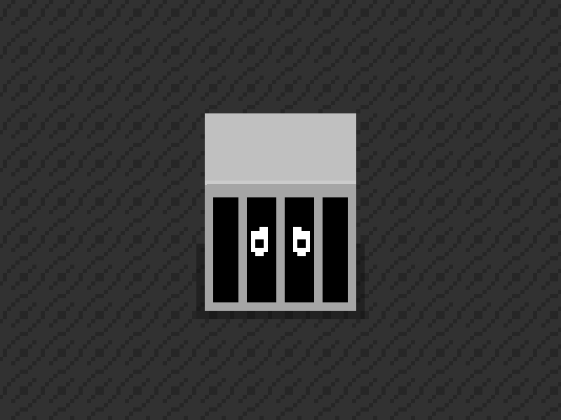 Captive animated pixel art